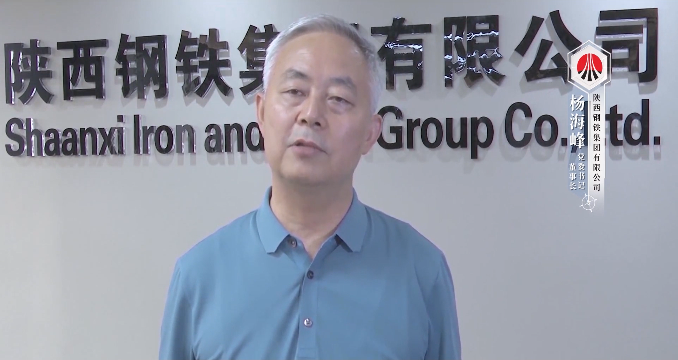 楊海峰 陜西鋼鐵集團(tuán)有限公司黨委書記、董事長兼總經(jīng)理